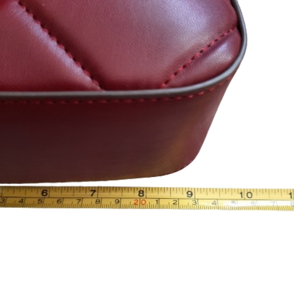 ANN KLEIN 👛 NWOT - Adorable Maroon Handbag for Women - Size: Medium - Picture 13 of 15